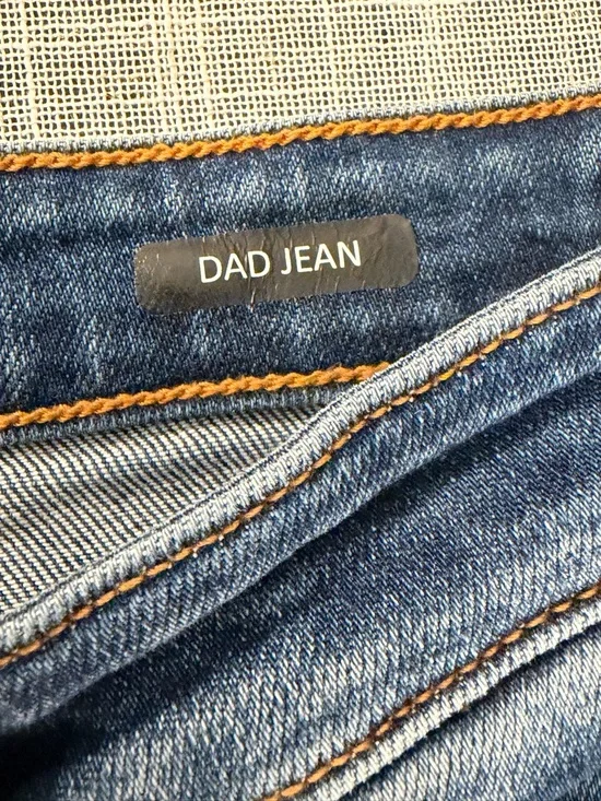 Judy Blue Dad Jeans Distressed Raw Hem High Rise 5/27 - Picture 6 of 11